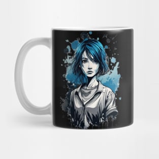 Beautyful painted anime girl Mug